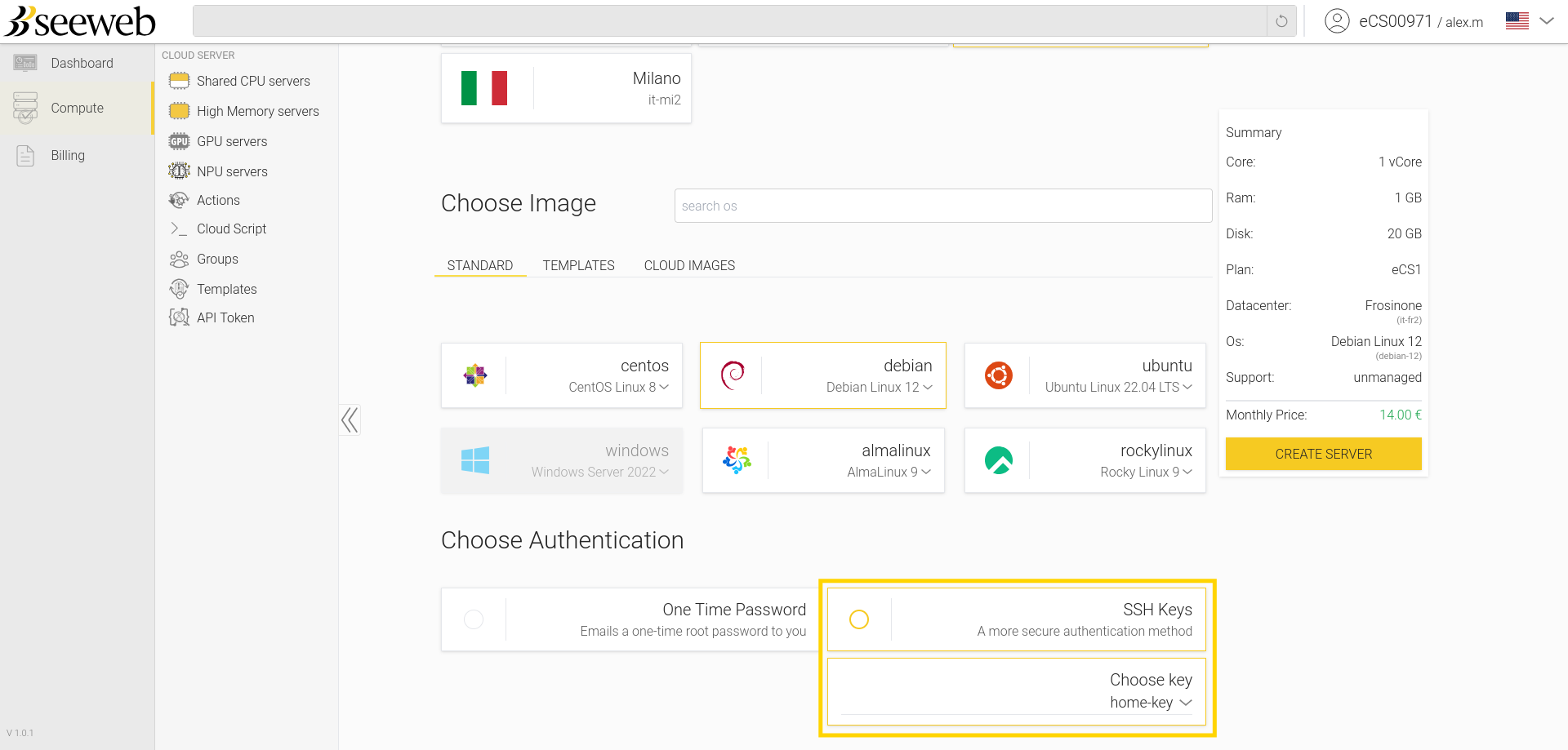 Choice SSH Auth